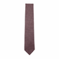 Krawatte Seide Print Chain Made in Italy Bordeaux