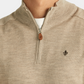 Morris Stockholm Half Zip einfaches Garn Sand