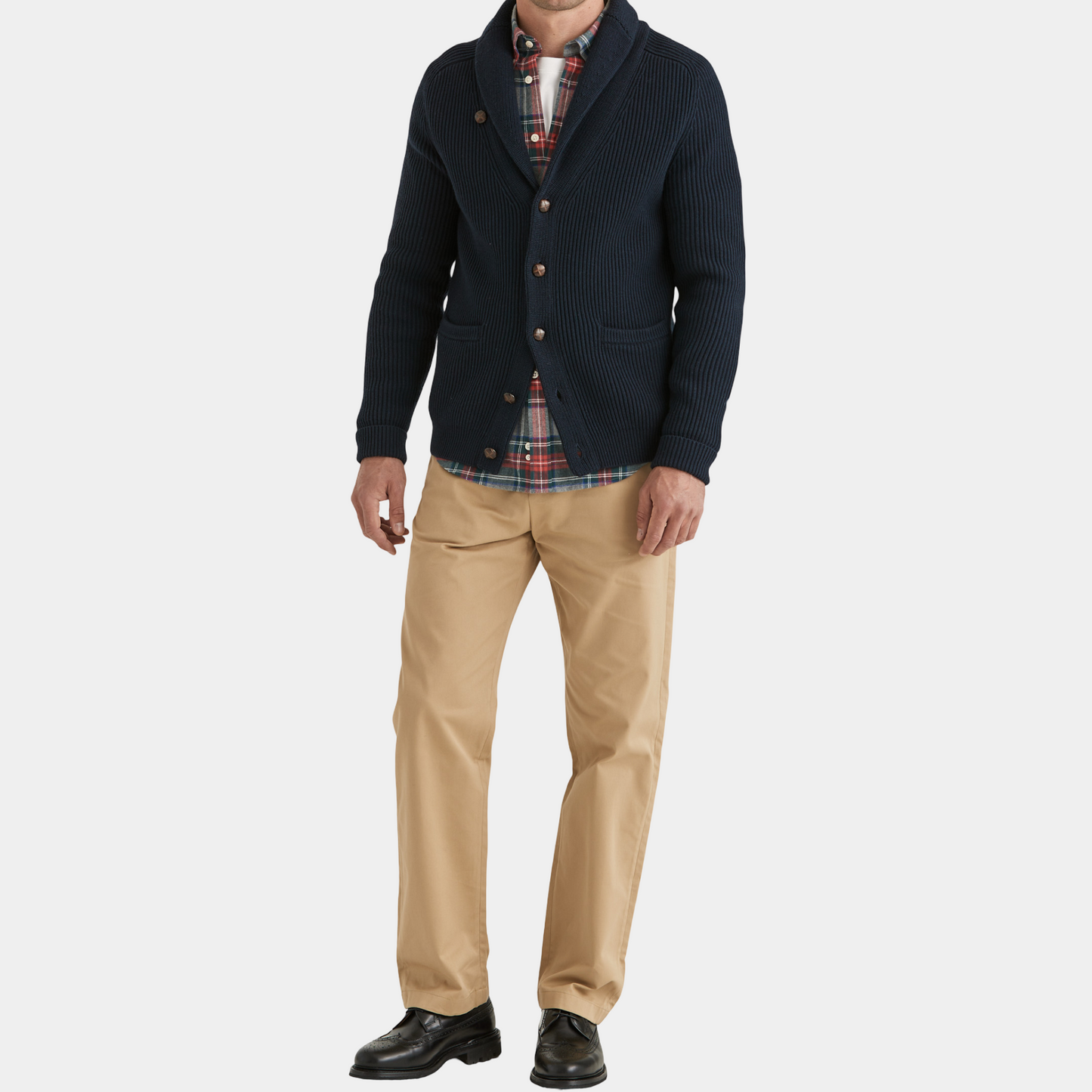 Cardigan Brayden Shawl Navy