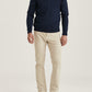 Morris Stockholm Half Zip einfaches Garn Navy