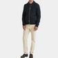 Morris Stockholm York knitted Zip Jacket Navy