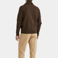 Morris Stockholm York knitted Zip Jacket Brown