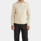 Half Zip doppeltes Garn Hertford Off White