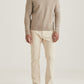 Half Zip doppeltes Garn Hertford Sand
