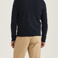 Half Zip doppeltes Garn Hertford Navy