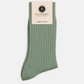 Anzugssocken Rib Salbei Suitery Made in Italy