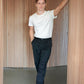 Crew Neck T-Shirt Bread & Boxers Pima Cotton White