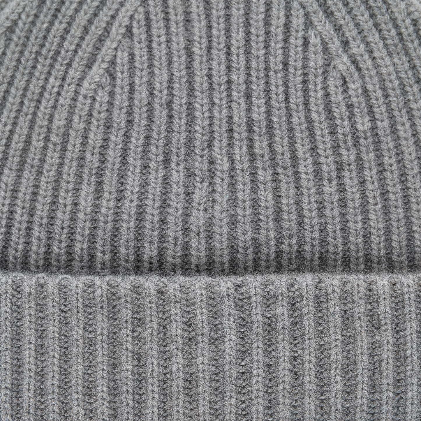 Kaschmir Beanie Hellgrau