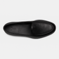 Yanko Belgian Loafer Schwarz genarbtes Leder