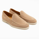 Yanko Belgian Loafer Velours Leder Beige