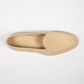 Belgian Loafer Velours Leder Beige
