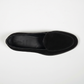 Belgian Loafer Schwarz Velours Leder Sommelier