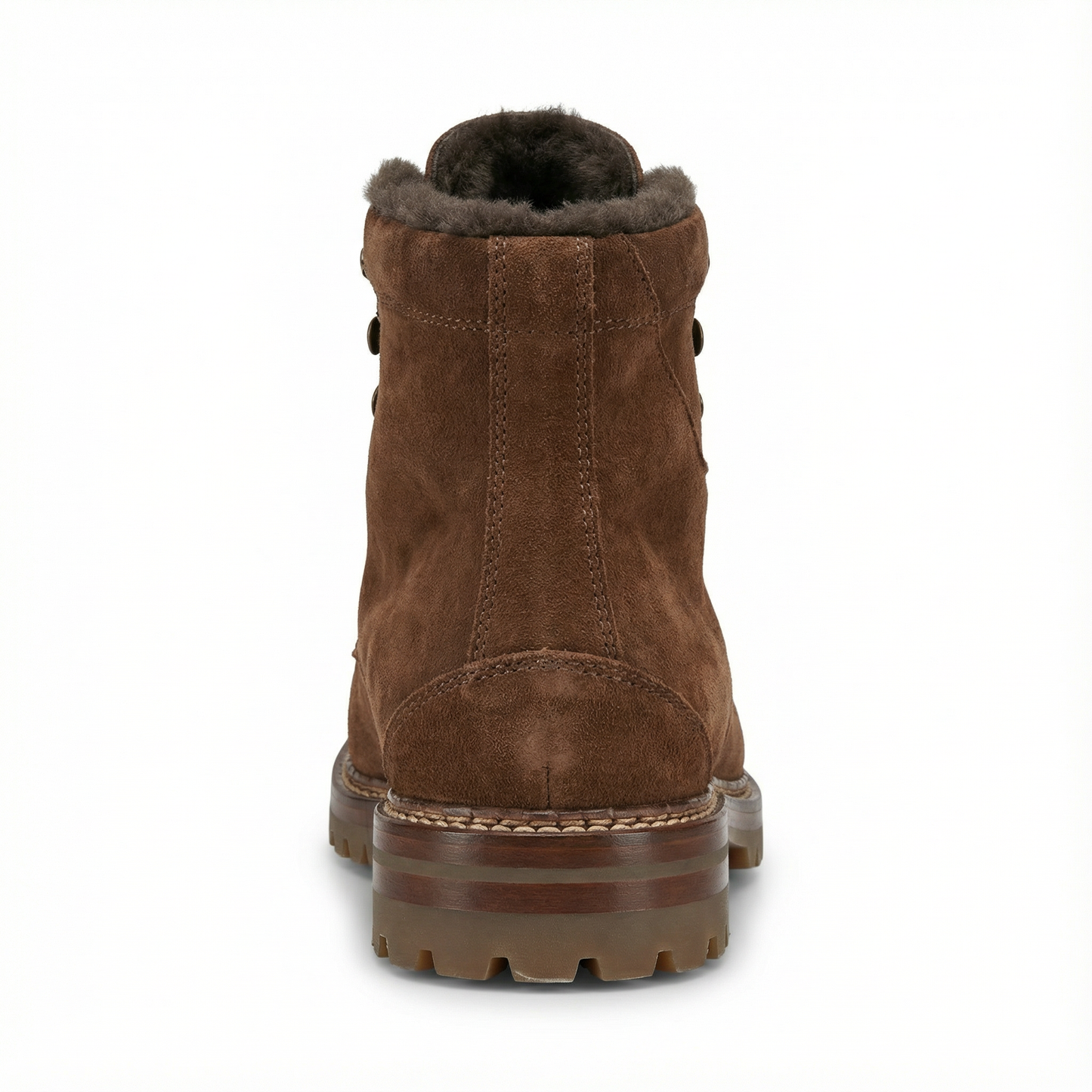 Bergsteiger Boots gefüttert Dunkelbraun Suede