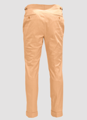 Bundfaltenhose Satorial Baumwolle Beige