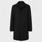 Car Coat Schwarz Technical Made in Italy