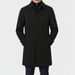 Car Coat Schwarz Technical Made in Italy