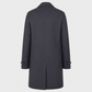 Car Coat Navy Technical Made in Italy
