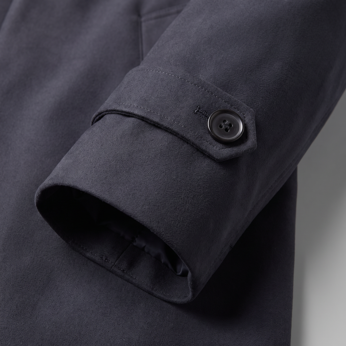 Car Coat Navy Technical Made in Italy