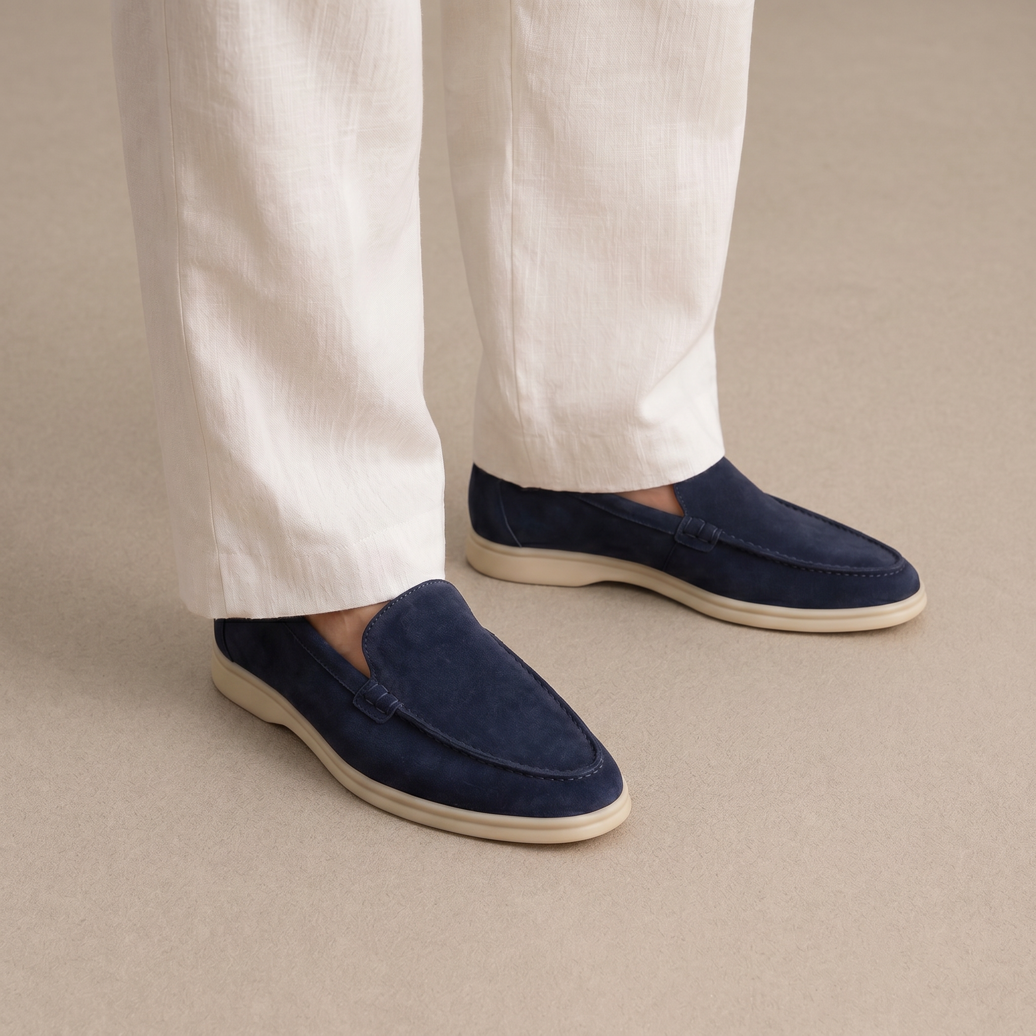 City Loafer Navy von Suitery — Detailansicht