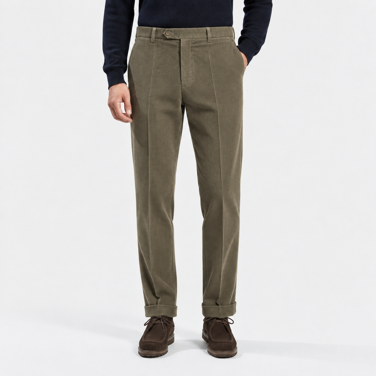 Cordhose Classic Khaki