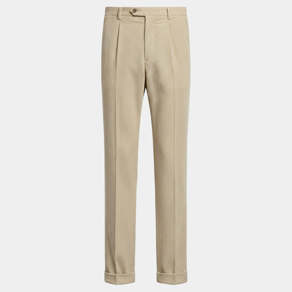 Cordhose Classic Beige