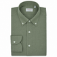 Leinenhemd Grün Cordone Button Down