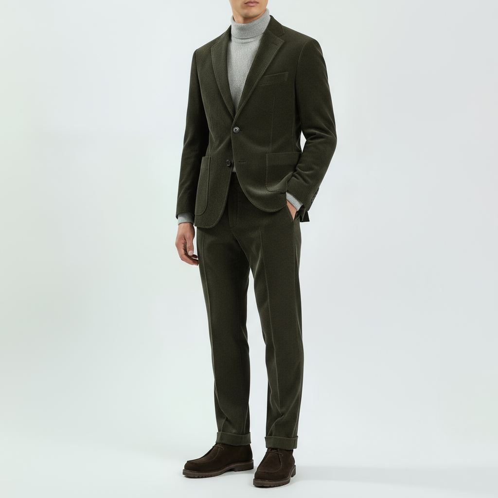 Cordsakko Signature Khaki