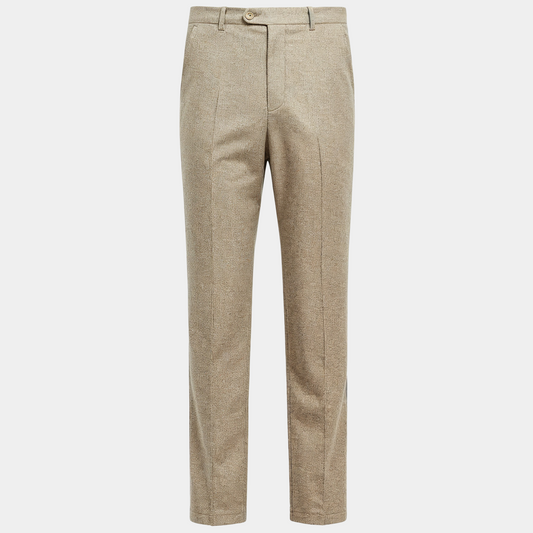 Wollhose Flanell Beige Signature