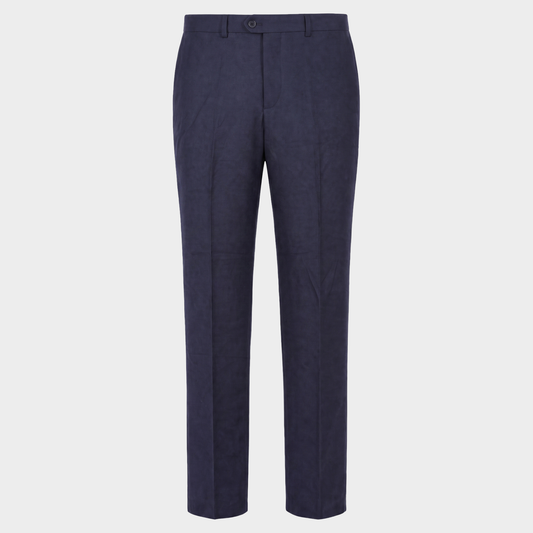 Wollhose Flanell Navy Signature