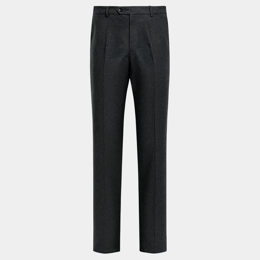 Wollhose Flanell Anthrazit Signature