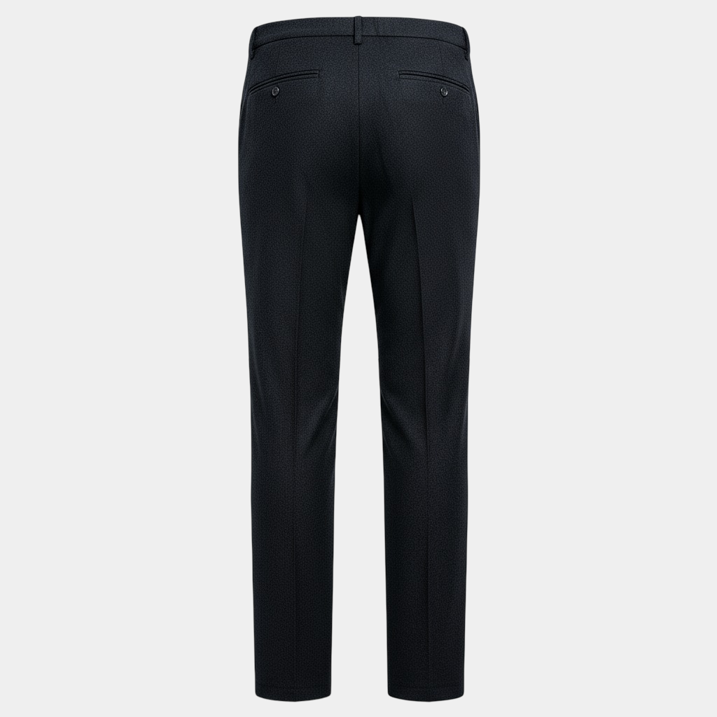 Wollhose Flanell Navy Signature