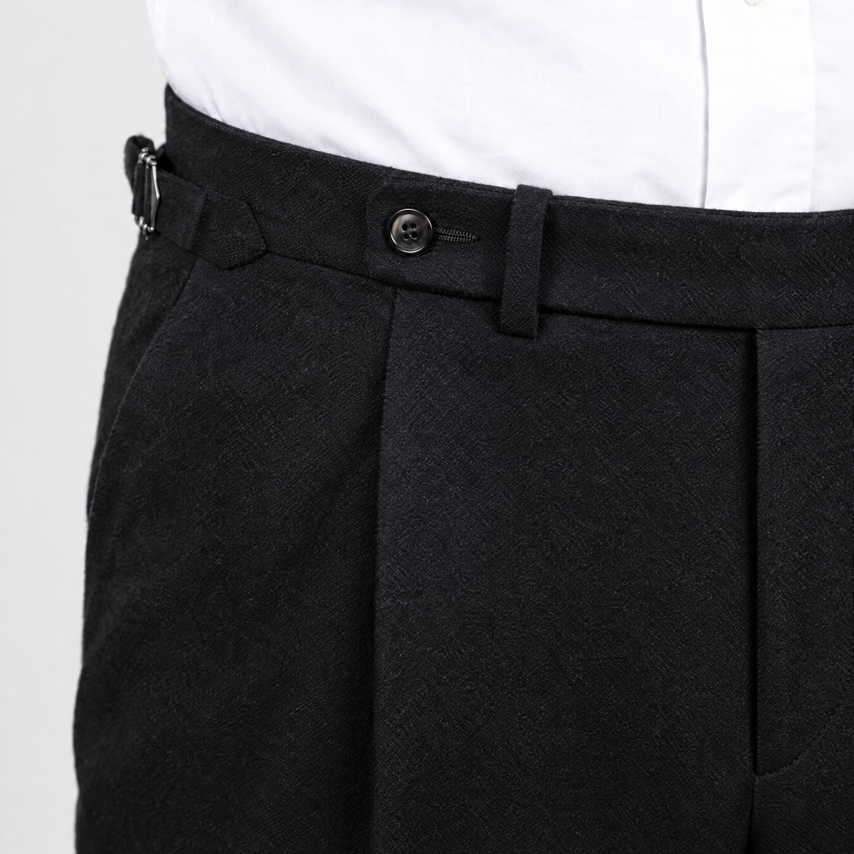 Flanellhose Black Sartorial