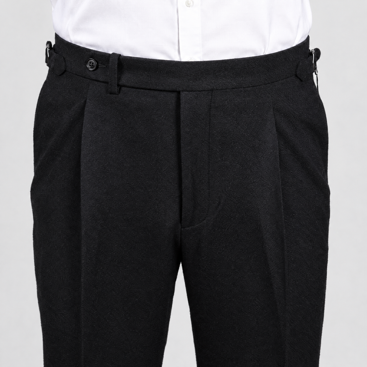 Flanellhose Black Sartorial
