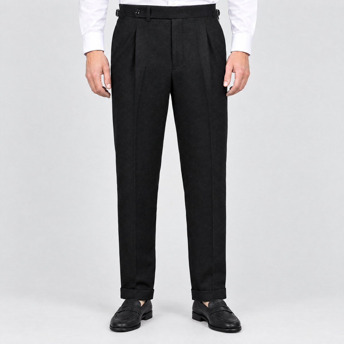 Flanellhose Black Sartorial