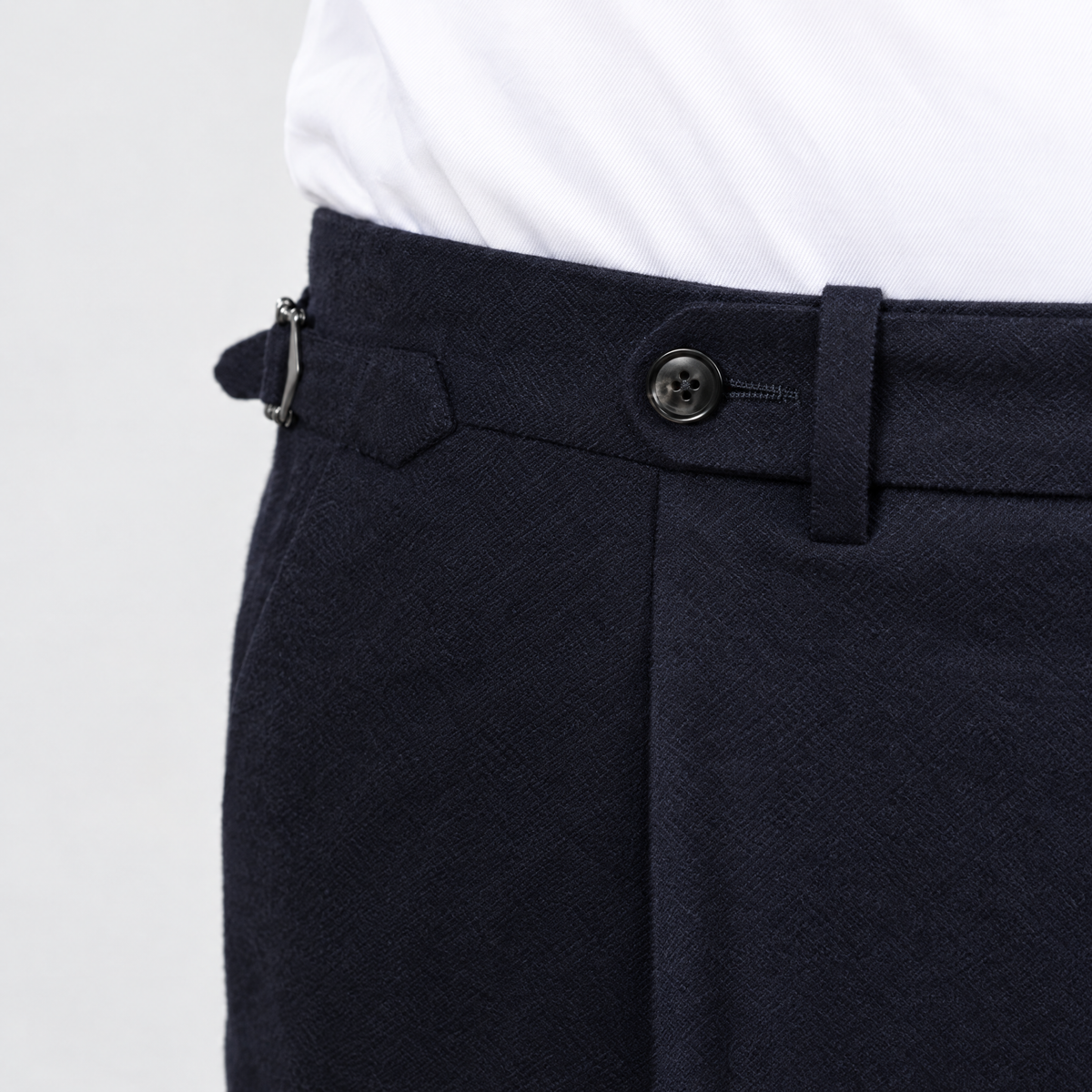 Flanellhose Navy Sartorial