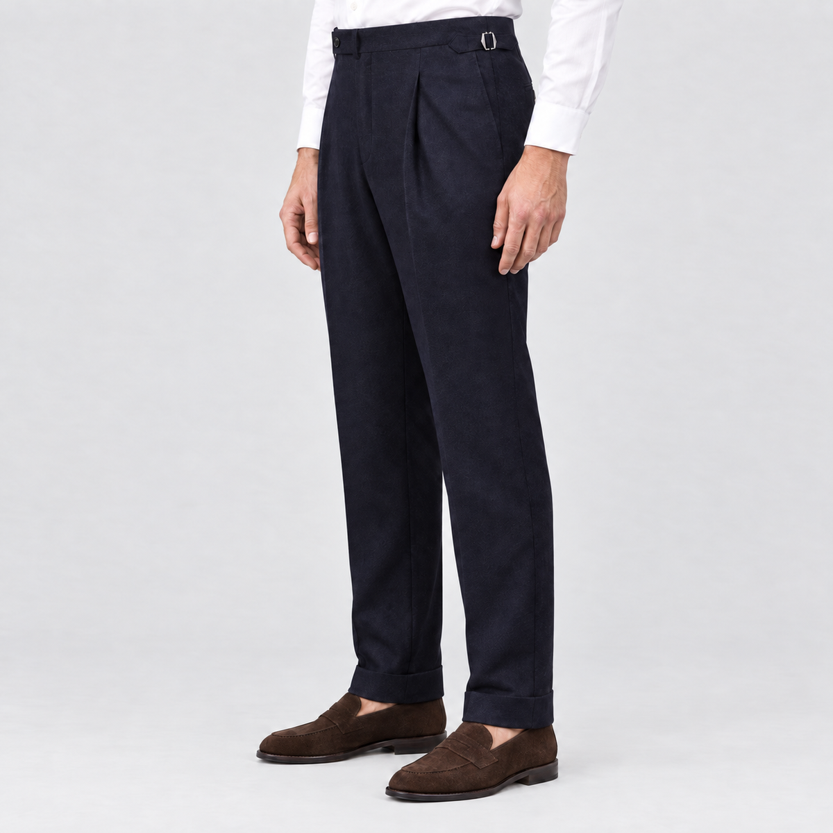 Flanellhose Navy Sartorial