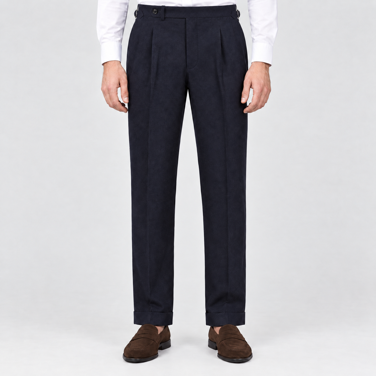 Flanellhose Navy Sartorial