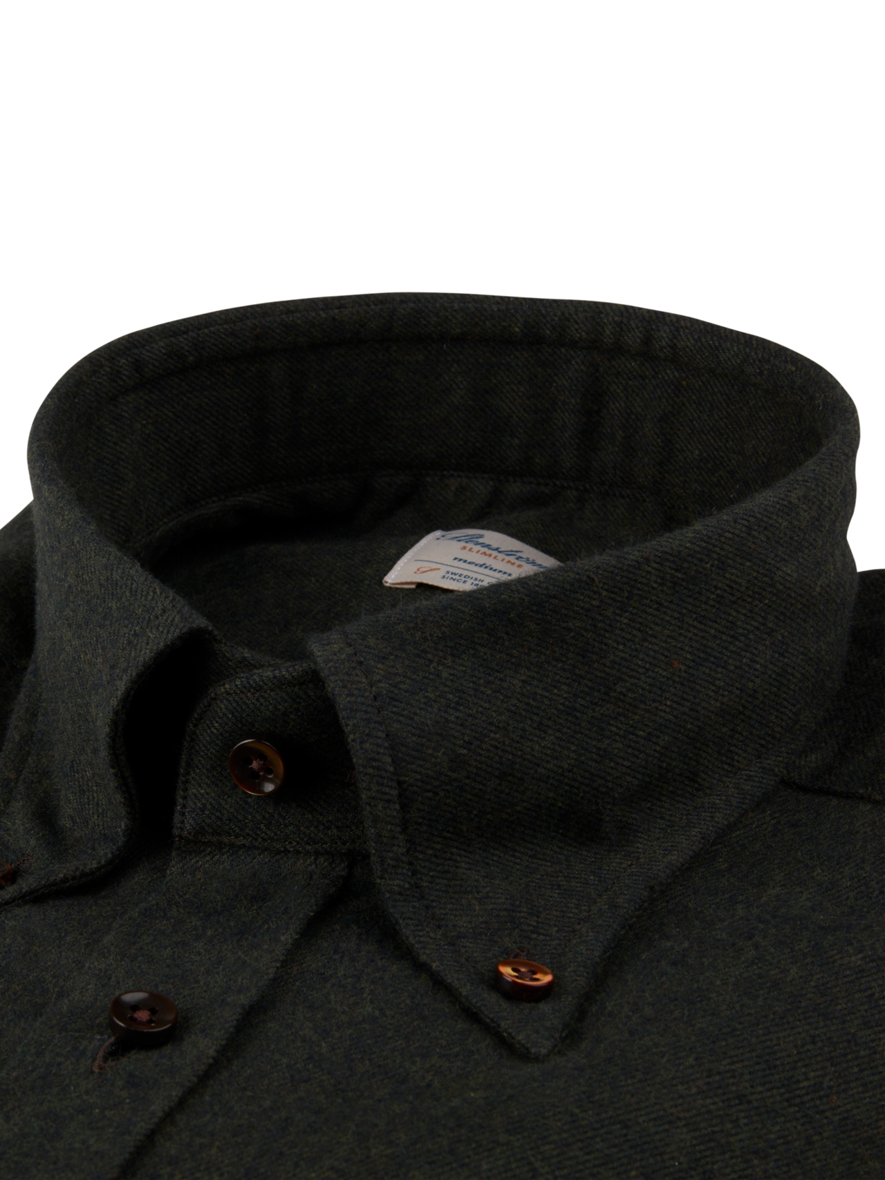 Hemd Stenström Flannel Green