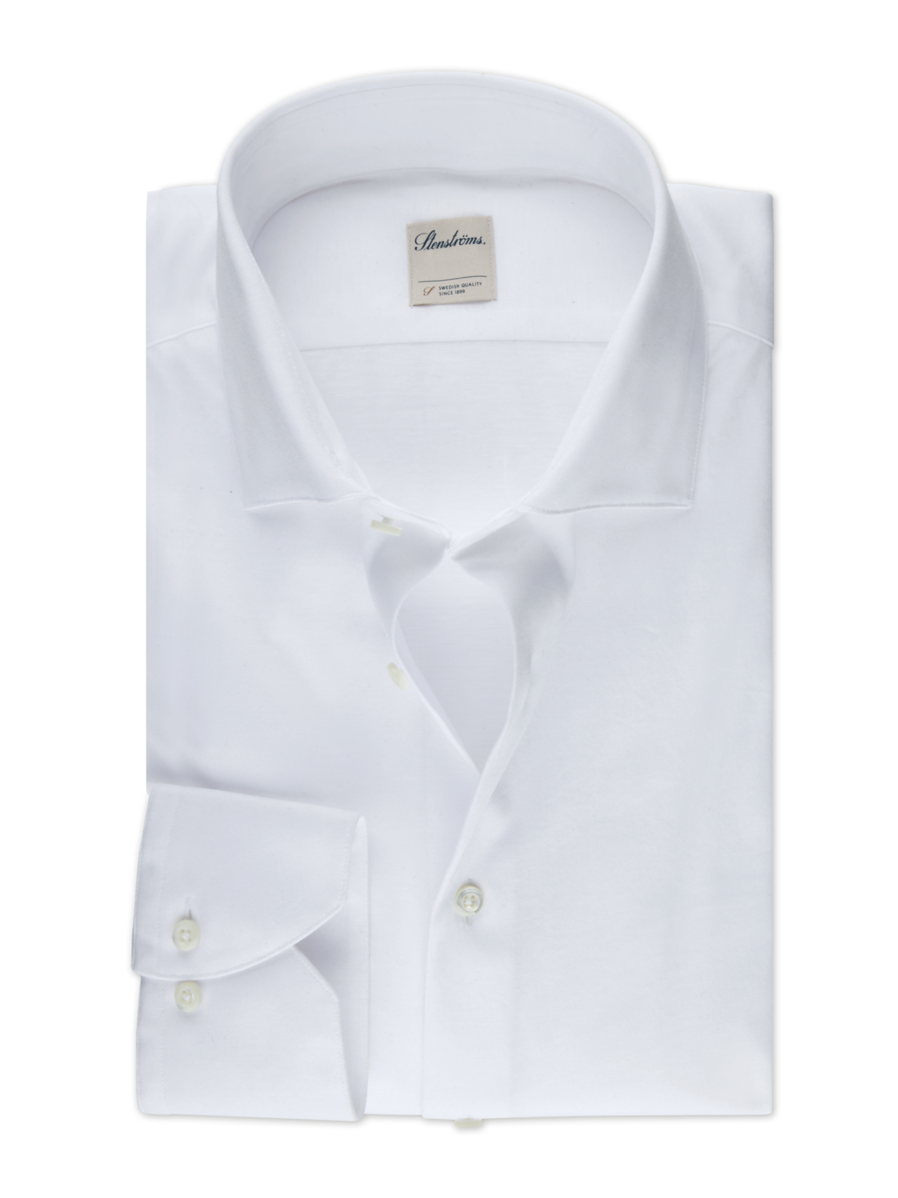 Hemd Stenströms Jersey Weiß