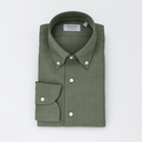 Leinenhemd Grün Cordone Button Down