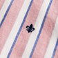 Morris Stockholm Leinenhemd Pink Stripes