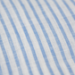 Leinenhemd Blau Gestreift Cordone Button Down