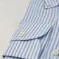 Leinenhemd Blau Gestreift Cordone Button Down