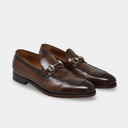 Horsebit Loafer Leder Braun