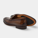 Horsebit Loafer Leder Braun