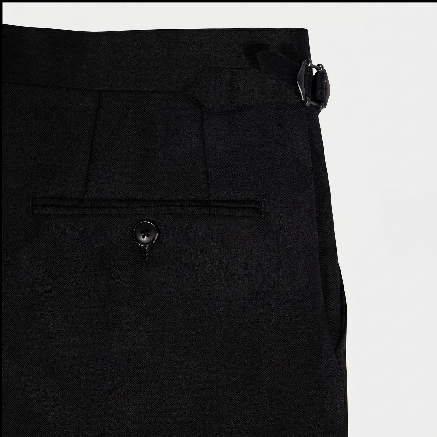 Anzugshose Schwarz Schurwolle Signature Sartorial