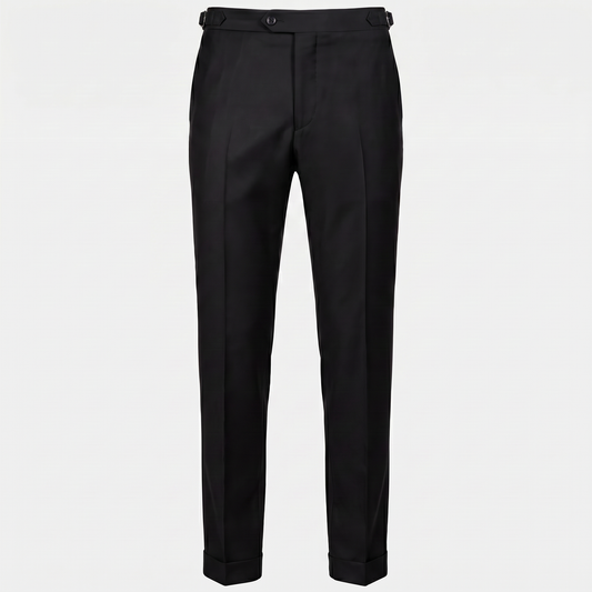 Anzugshose Schwarz Schurwolle Signature Sartorial