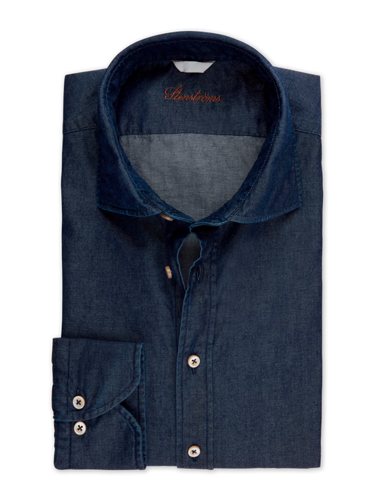 Jeanshemd Stenströms Navy