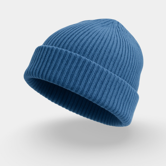 Kaschmir Beanie Blau