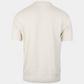 Polo Shirt Off-White Knitted Crochet